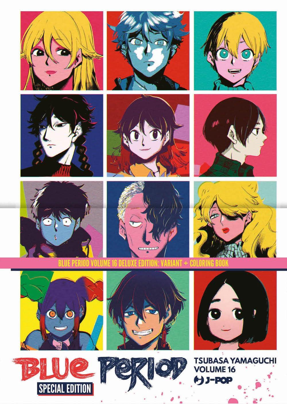 Blue Period 16 ED. VARIANT CON COLORING BOOK