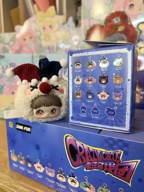 Maymei Crazy Circus Series Plush Blind Box - 1pcs