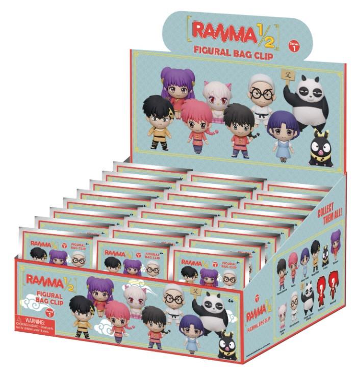 Ranma 1/2 Bag Clips - (1 pack mistery)