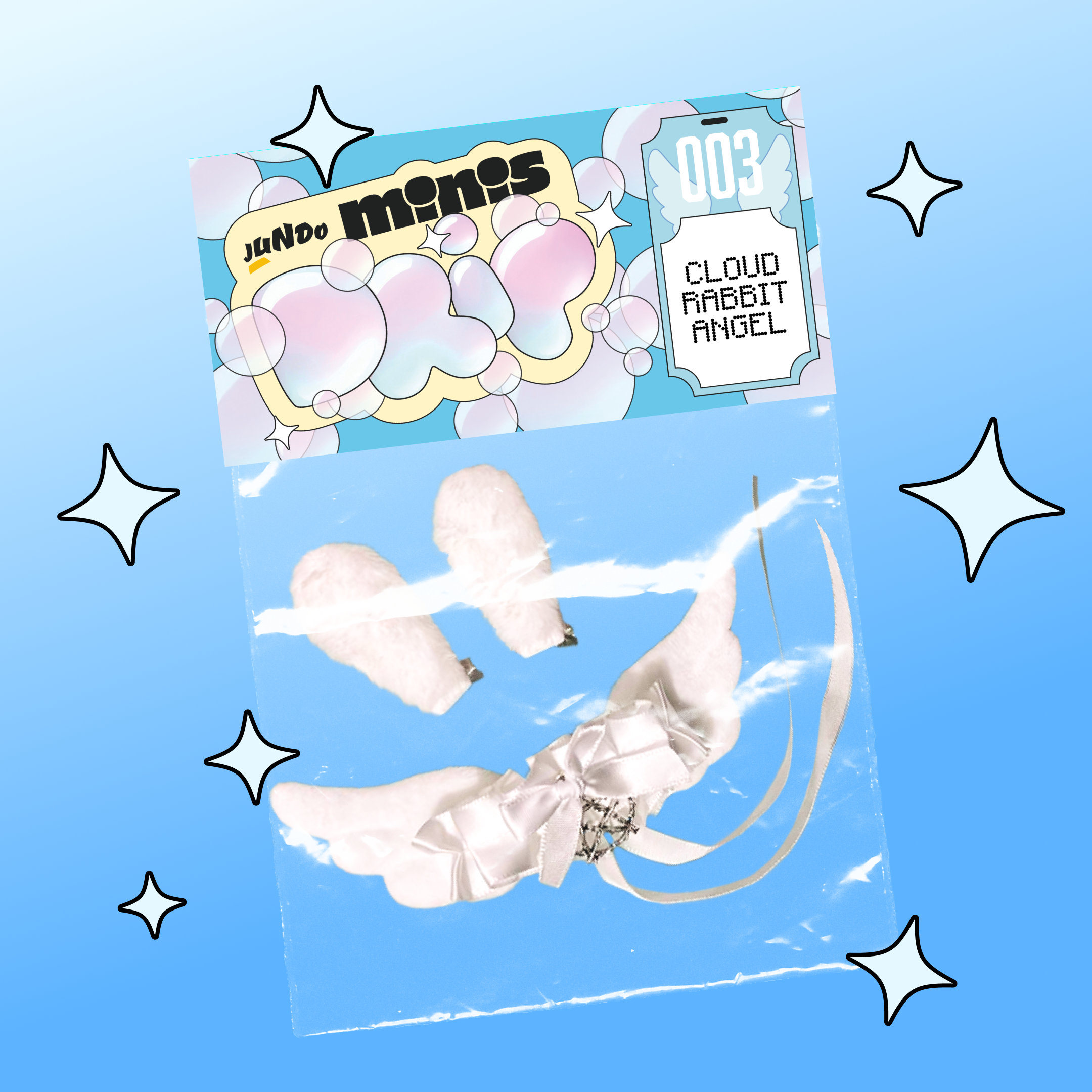 (PREORDER) Jundo Minis Drip - CLOUD RABBIT ANGEL