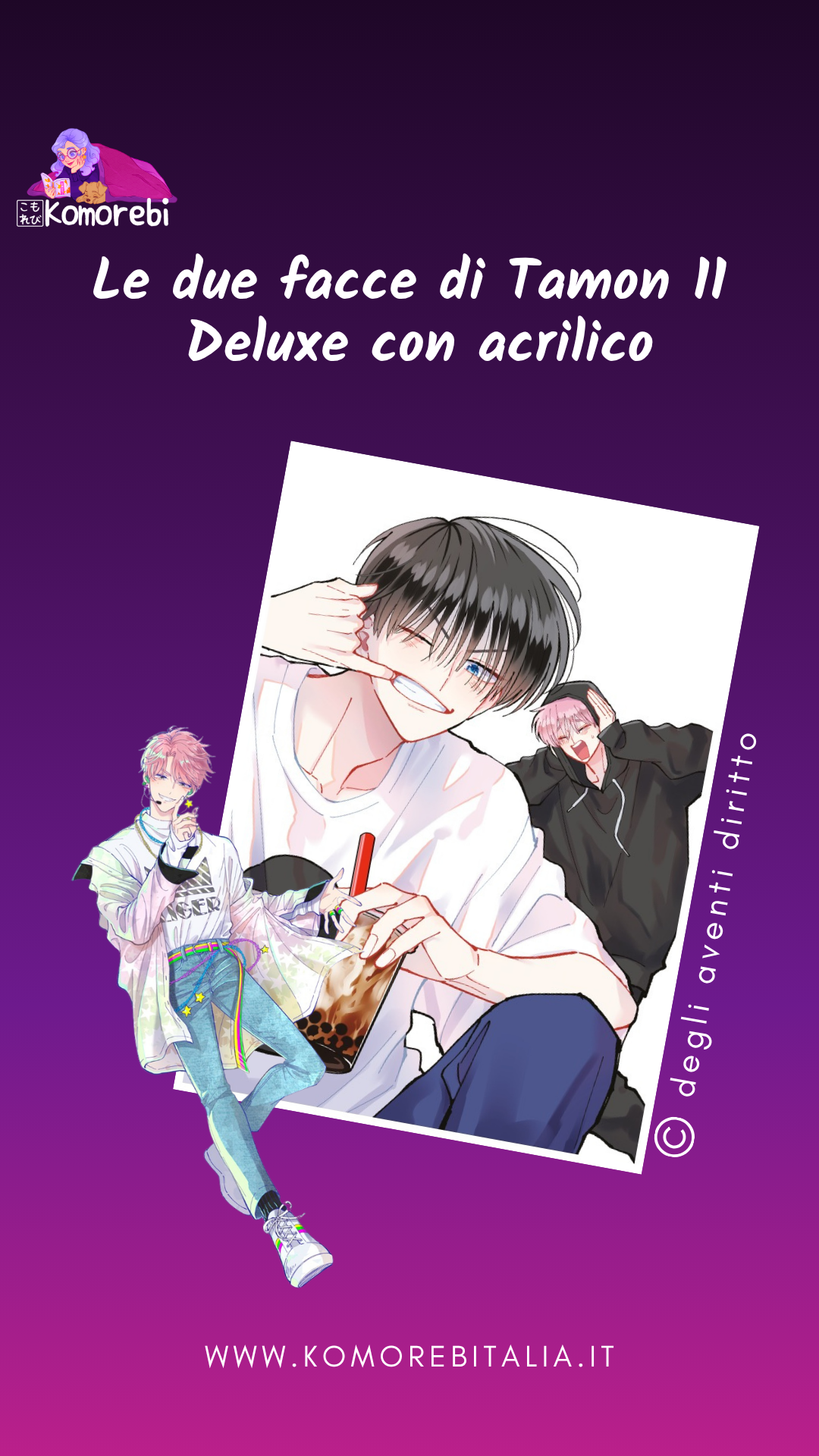(PREORDER) Le due facce di Tamon 11 Deluxe con acrilico