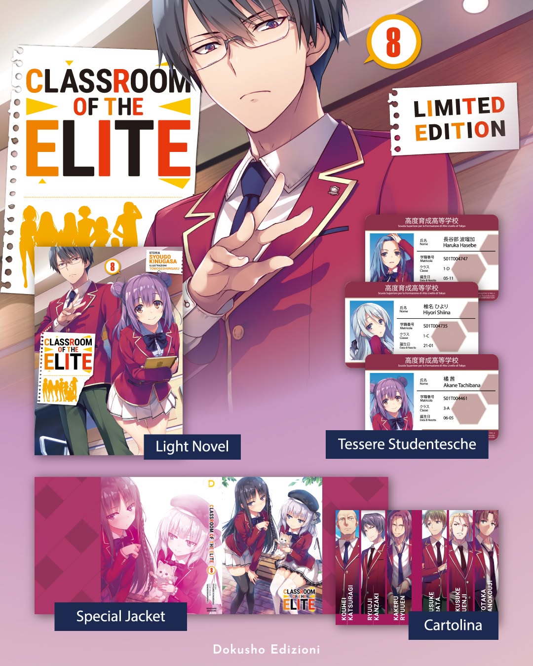 (PREORDER) CLASSROOM OF THE ELITE VOL.8 - LIMITED EDITION